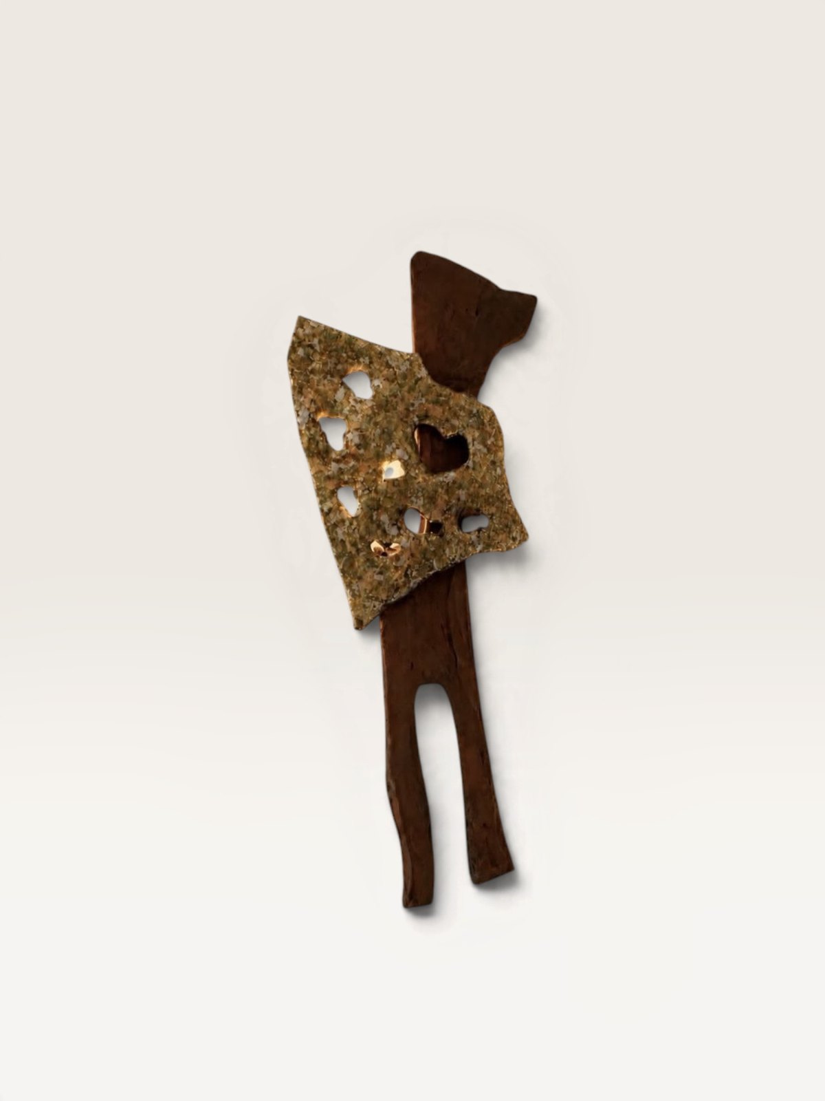 Sculptural wall object