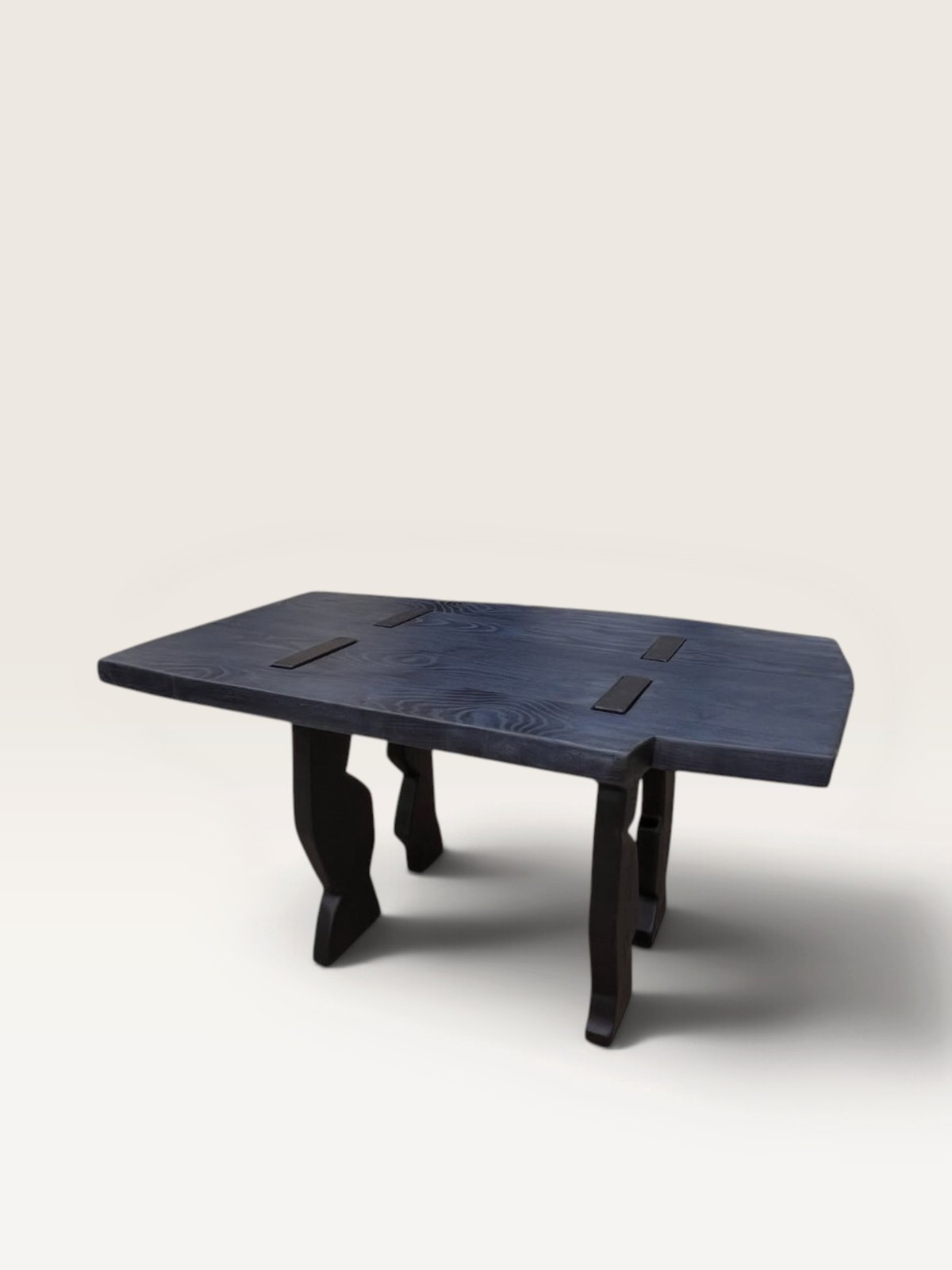 Dark wood table